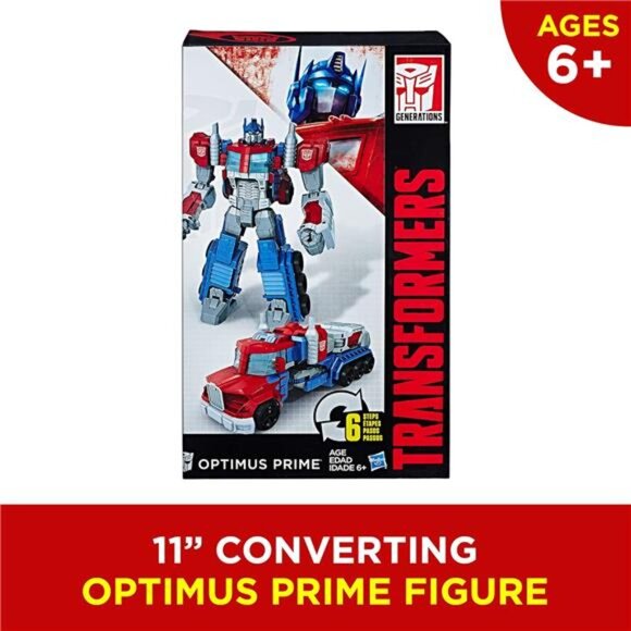 Transformers Toys Heroic Optimus Prime Action Figure - Timeless Large-Scale - Picture 5 of 7